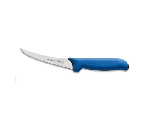 Ніж обвалювальний DICK ExpertGrip 130 мм жорсткий вигнуте лезо синій 8219113