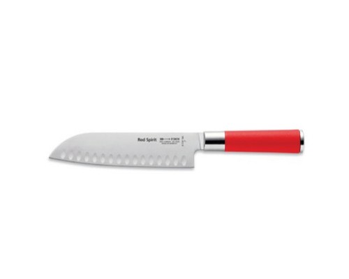 Ніж Сантоку DICK Red Spirit Santoku 180 мм з насічками червоний 81742182К