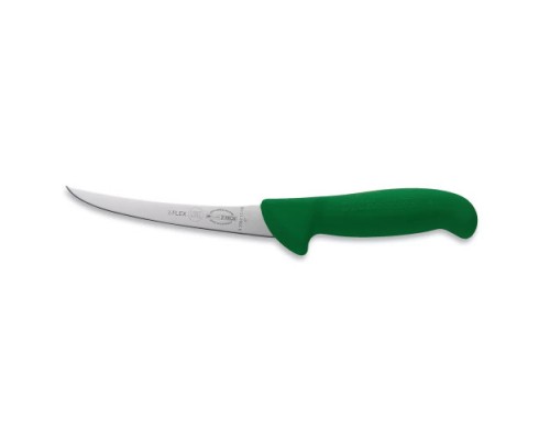 Ніж обвалювальний DICK ErgoGrip 150 мм напівгнуткий вигнуте лезо зелений 82982150-14