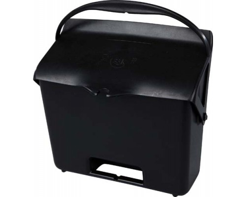 Совок з ручкою і кришкою FBK 80205 700 мл черний Совок з ручкою і кришкою FBK 80205 700 мл черний