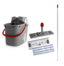 Набір для прибирання Filmop Easy Wash 15L з алюмінієвою рукояткою LF-00006-Red