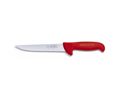 Ніж обробний DICK ErgoGrip 180 мм червоний 82006180-03 Ніж обробний DICK ErgoGrip 180 мм червоний 82006180-03