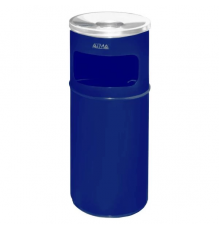 Пепельница металлическая, d=24см, h-60см, синяя. A500Blue