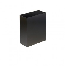 Корзина для бумажных полотенец металл черный 6л. M 106Black