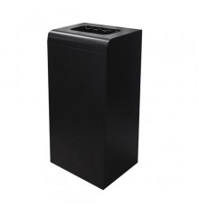 Урна для сміття 57л S-LINE, метал, чорна. M157Black
