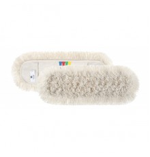 Моп (запаска) 60см для сухой уборки хлопок 60см Basic Cotton с цветным ярлыком.  0M000136