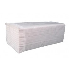 Бумажные полотенца листовые,  V-укладка, целлюлозные. PRv-160 .