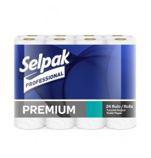 Туалетная бумага, целлюлоза, 3 слоя Selpak Pro Premium.  32761820