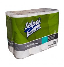 Туалетная бумага, целлюлоза. 2 слоя. Selpak Pro. Essential, 24 шт. 32761840