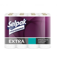 Туалетная бумага, целлюлоза 2 слоя, Selpak Pro Extra.  32761830