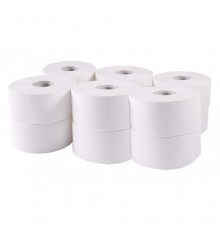 Бумага туал.в рул.JUMBO BASIC отбеленный мак.2-слой. 9,0 * 11,35 см 793 л., 90м.  B106